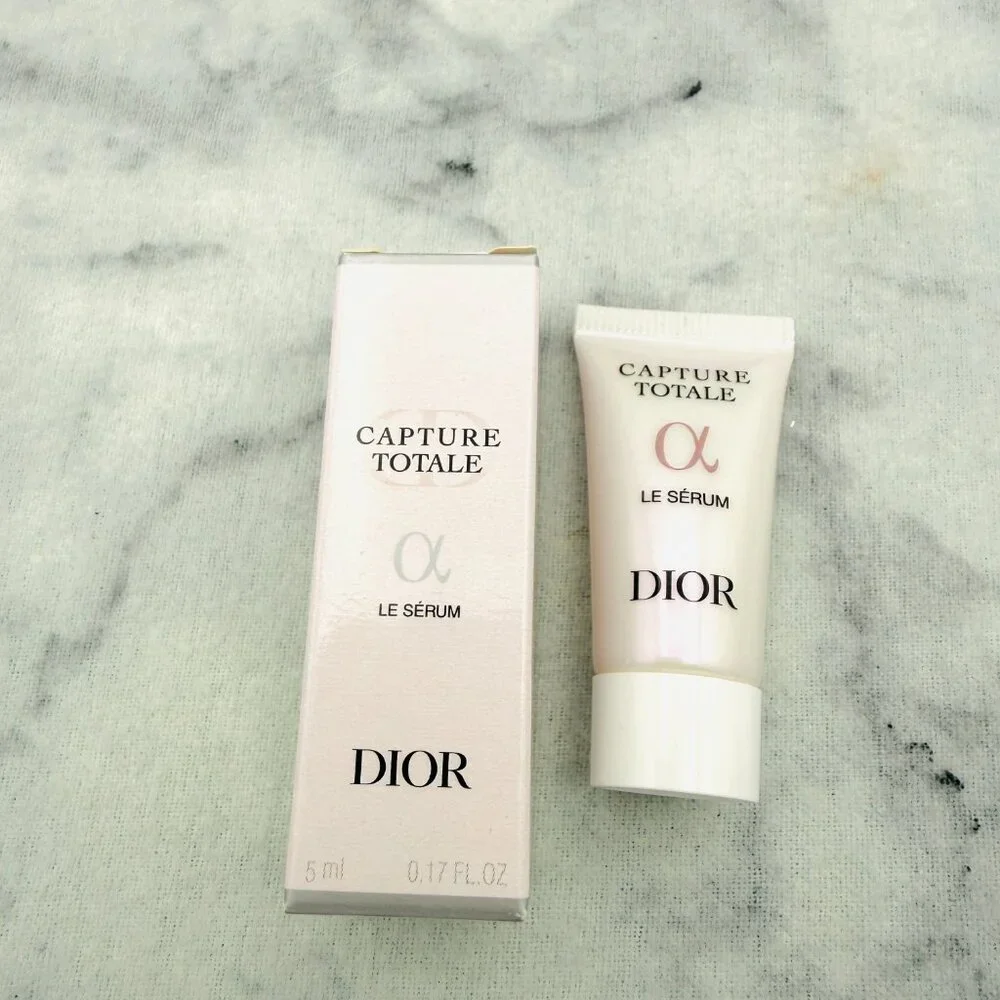 DIOR Beauty Set-Nude Floral Pouch,Primer,Mascara,Rouge,Serum,EDP-6pc-BOXED-NEW